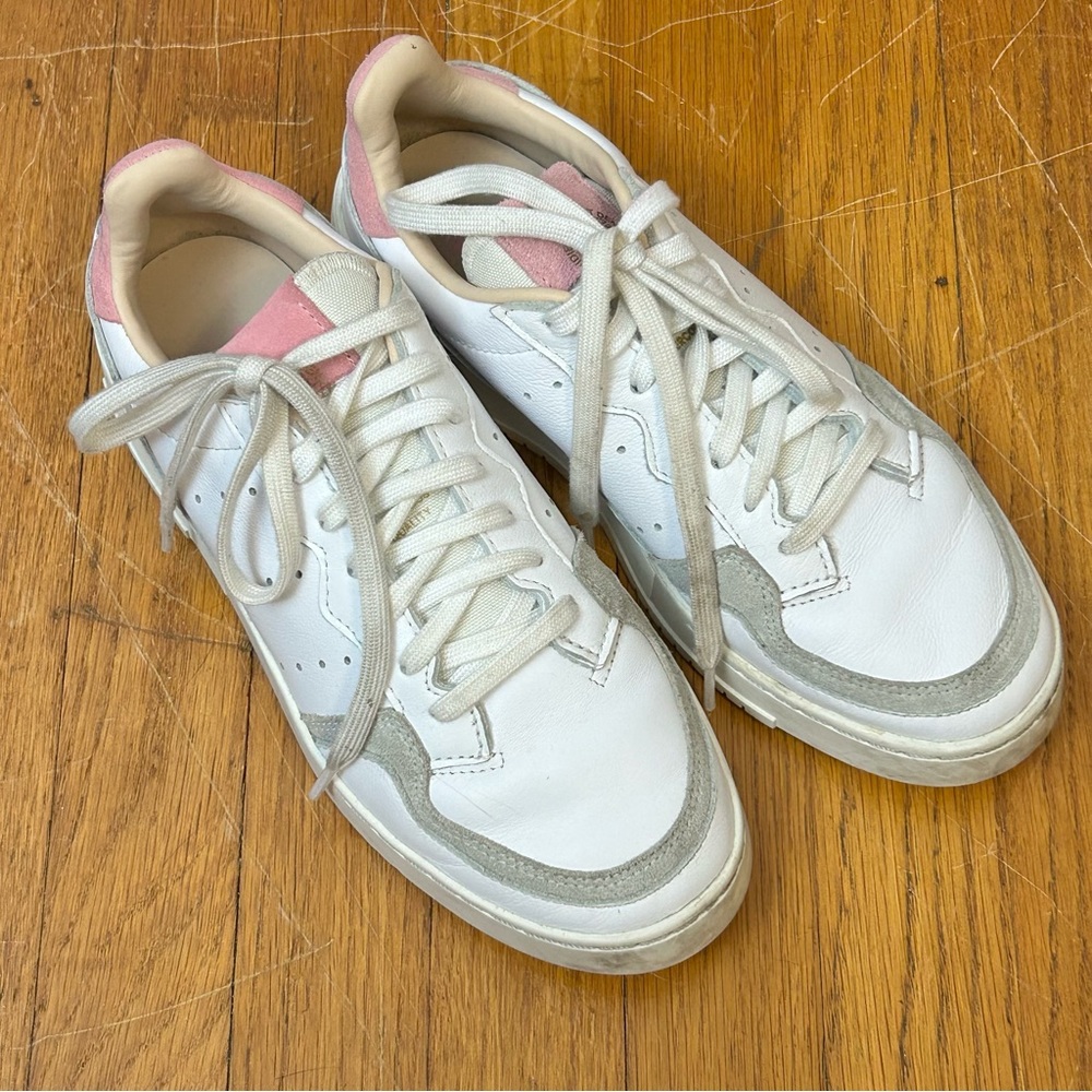 Adidas Supercourt Leather Sneakers 9 - Picture 2 of 12